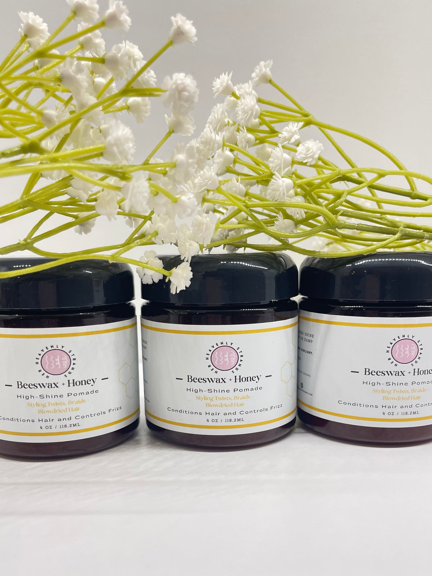 Beeswax + Honey High Shine Pomade